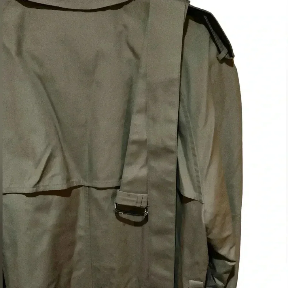 Jos. A. Bank Clothiers Trench Coat with Belt Sz 40R - Picture 4 of 7
